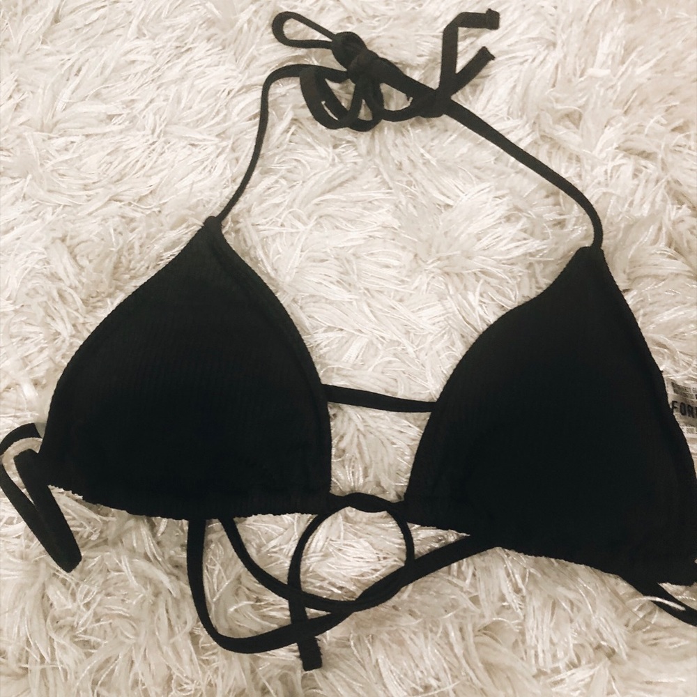 Black tie bikini